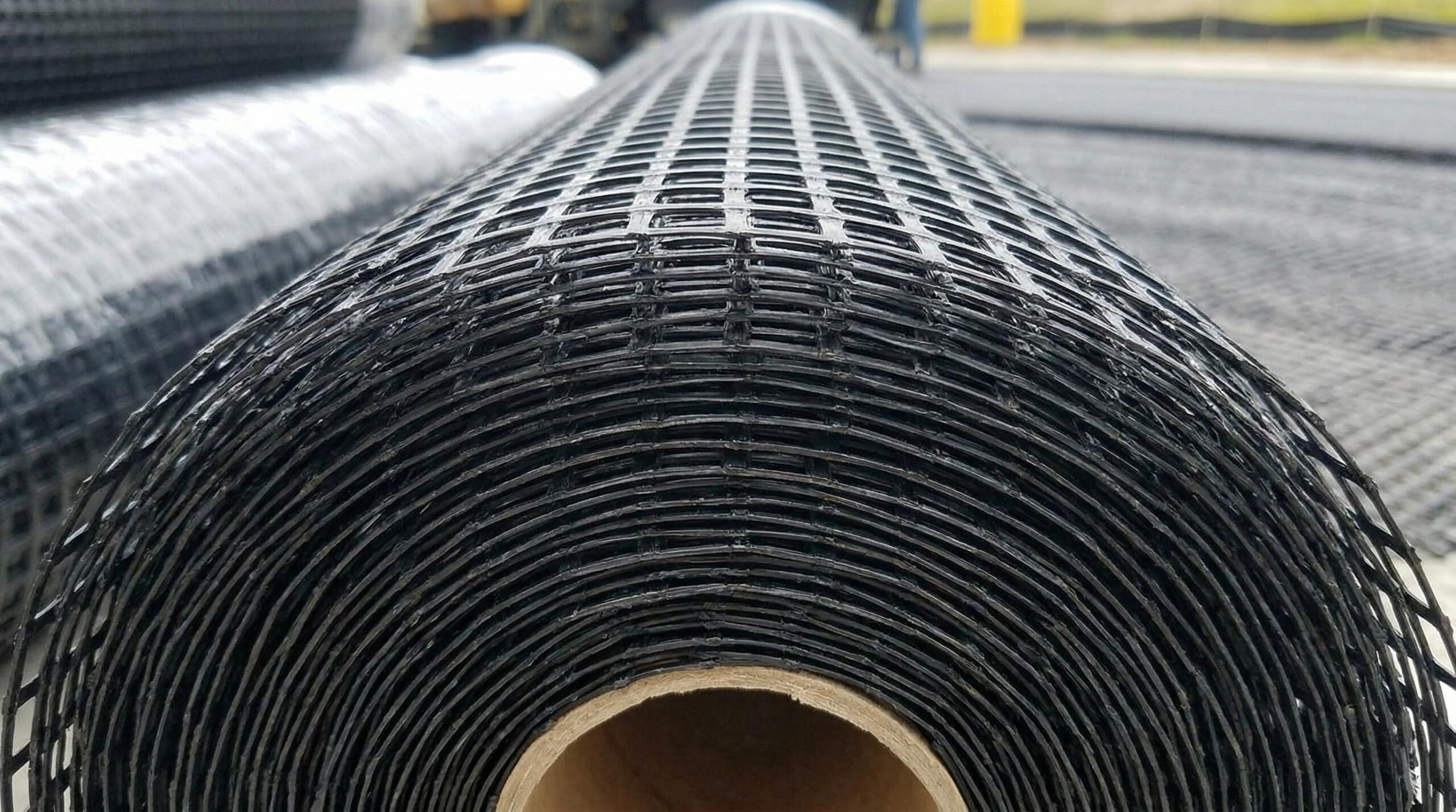 Glass Fiber Geogrid Roll